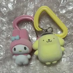 サンリオ カラフルカラビナマスコットチャーム マイメロディ ポムポムプリン