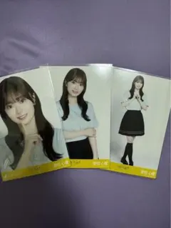 乃木坂46 生写真　愛宕心響 久保史緒里卒業コンサートTシャツ　3種コンプ