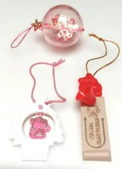 サンリオおまけキティちゃんクリスマス3点セット売り　傷や汚れあり