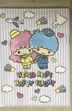 リトルツインスターズ　クリアファイル　2枚セット