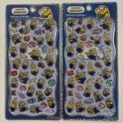 プチドロップステッカー　ミニオンズ　国内正規品　2枚セット