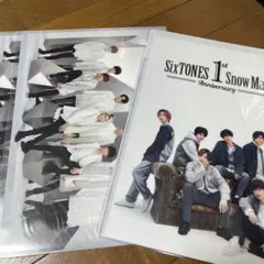 SixTONES SnowMan クリアファイル　３枚セット