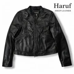 Haruf Sheep Leather Riders Jacket LL