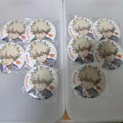 ヒロアカ パーティータイム 缶バッジ 10点 爆豪勝己 - メルカリ