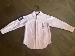 ポロ・ラルフ・ローレン 長袖シャツ 4歳用 ピンク