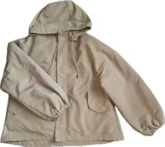 INGNI フリース裏地 ベージュマウンテンパーカー