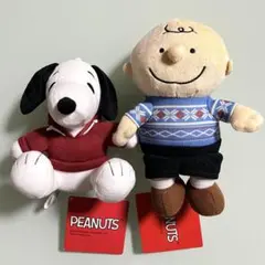 ピーナッツ スヌーピー チャーリーブラウン ぬいぐるみ あったか ウィンター
