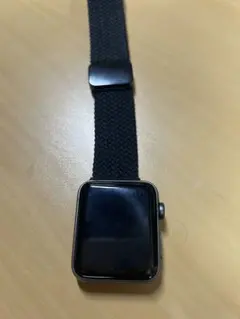 Apple Watch 44mm ブラック ナイロンバンド