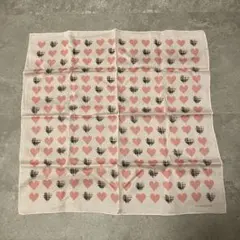 Burberry バーバリー ハンカチ ハート ピンク