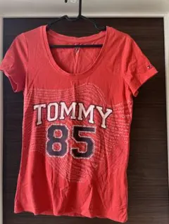 TOMMY HILFIGER 半袖 Tシャツ レッド Sサイズのサムネイル