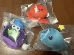 教育番組 ぬいぐるみバッチ3個セット