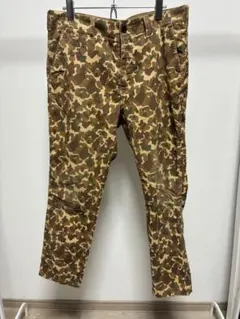 URBAN RESEARCH カモフラ コーデュロイパンツ 迷彩 テーパード