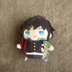 鬼滅の刃 冨岡義勇 ぬいぐるみ マスコット キーホルダー