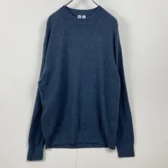 UNIQLO U ユニクロユー プレミアムラムクルーネックセーター ニット 万能