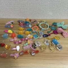 キッズアクセサリー　リング　ピン　ブレスレット　海の生き物　スイーツ　かわいい