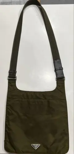 PRADA ショルダーバッグ オリーブグリーン