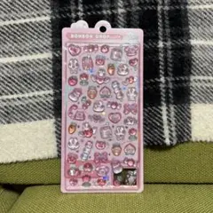 【正規品】ボンボンドロップシール うさぎ　ももいろボンボン