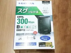 中古 IO DATA 無線LAN 親機 WN-G300R3 ルーター