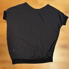 e.r.g* 半袖 Tシャツ ブラック ドルマンスリーブのサムネイル