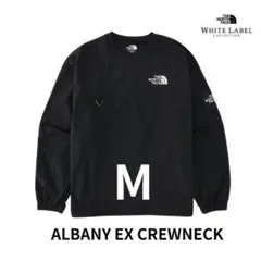 日本未発売　ノースフェイス　ホワイトレーベル　アルバニー EX クルーネック 黒のサムネイル