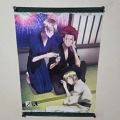 K MISSING KINGS 描き下ろしポスター 八田美咲＆伏見猿比古 浴衣 