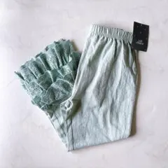 ソフトチーズ レースパンツ 130 しまむら ロングパンツ ズボン 新品 コラボ