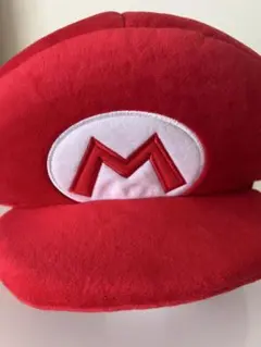 マリオ　キャップ赤　ユニバーサルスタジオジャパン　帽子　かぶりもの　ぬいぐるみ