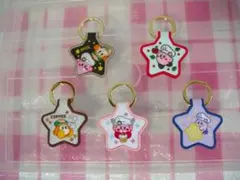 カービィカフェ　おほしさま刺繍キーホルダー　５種