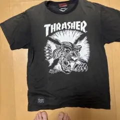 レア！THRASHER コラボTシャツ ウスグロウ　虎デザイン　ノウリッジ