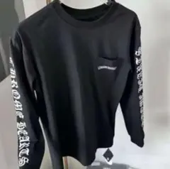 即発送！クロムハーツ！長袖Tシャツ！XSサイズ！メルカリにて購入！ Chrom Hearts クロムハーツ 長袖Tシャツ 黒 - メルカリ