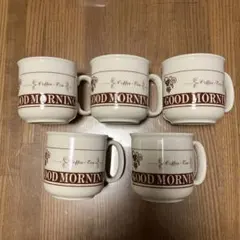 コーヒーカップ　5客
