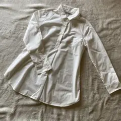 美品　オンラブオフ　白シャツ　白ブラウス　フォーマル