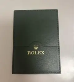 ROLEX ロレックス グリーンレザーカードケース パスケース カード付き
