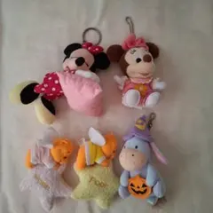 ディズニー ぬいぐるみ5個セット！