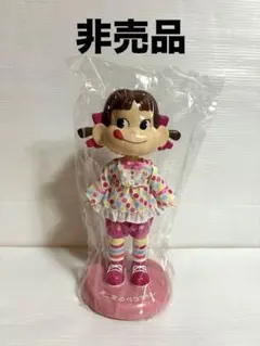 不二家　春のオリジナルペコちゃん　ネクター 懸賞品　レア レア】 首振りペコちゃん 懸賞当選品 非売品 不二家 ペコちゃん ブルー