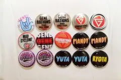 ジェネ缶バッジ