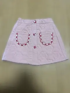 お花 キルト スカート ピンク チェック futafuta バースデイのサムネイル