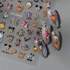 Disney ディズニー　ネイルシール　ネイル　ハロウィン　Halloween