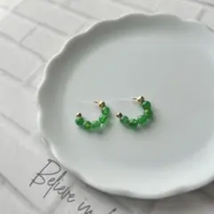 天然石 ピアス(両耳用)