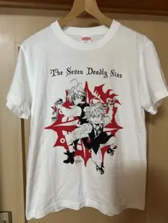 七つの大罪 Tシャツ Sサイズ メリオダス＆エリザベス アニメ公式グッズ 原画展