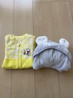 子ども服♡ベビー服♡モコモコロンパース♡70サイズ