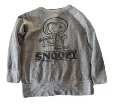 denim dungaree SNOOPY グレー トレーナー 120cm