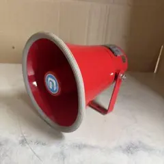 動作品】 TOA サイレン付メガホン 赤 ER-1015S 拡声器 防災 ② - メルカリ