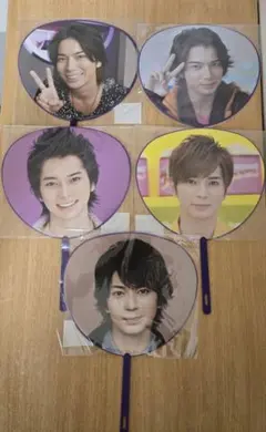 嵐 ARASHI 松本潤 ミニうちわ 5枚セット