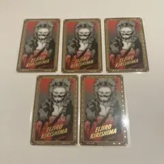 ︎︎⟡ヒロアカ 原画展 箔押しクリアカード 切島鋭児郎