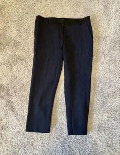 ダークネイビー スリムフィット スラックス サイズL