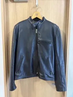 上質　vansonシングルライダース 44インチ　ライナー付き