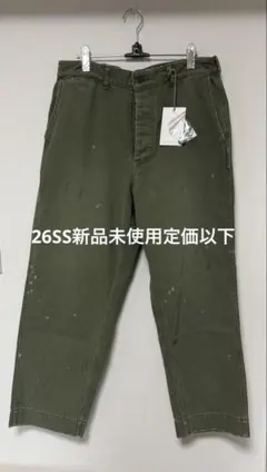 26SS【HERILL/ヘリル】USMC HBTpants 【2026SS】のサムネイル