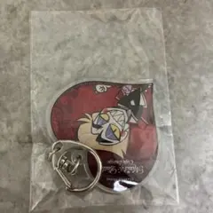 ハズビン・ホテル アニメイトカフェ　 ハートキーホルダー　 ルシファー ハズビン・ホテル アニメイトカフェ ハートキーホルダー ルシファー