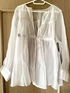 mystic ミスティック シアーティアードチュニック